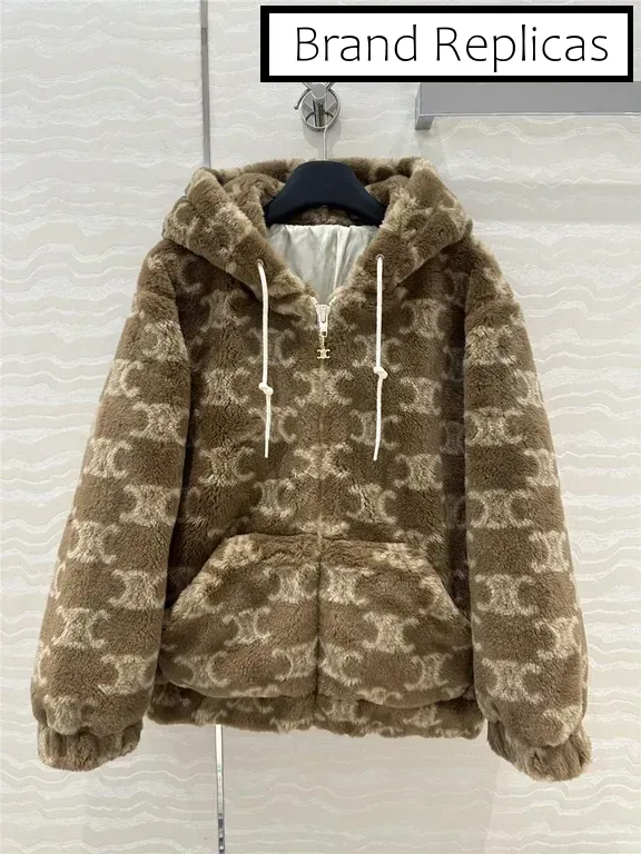 Celine Teddy Bear Jacket